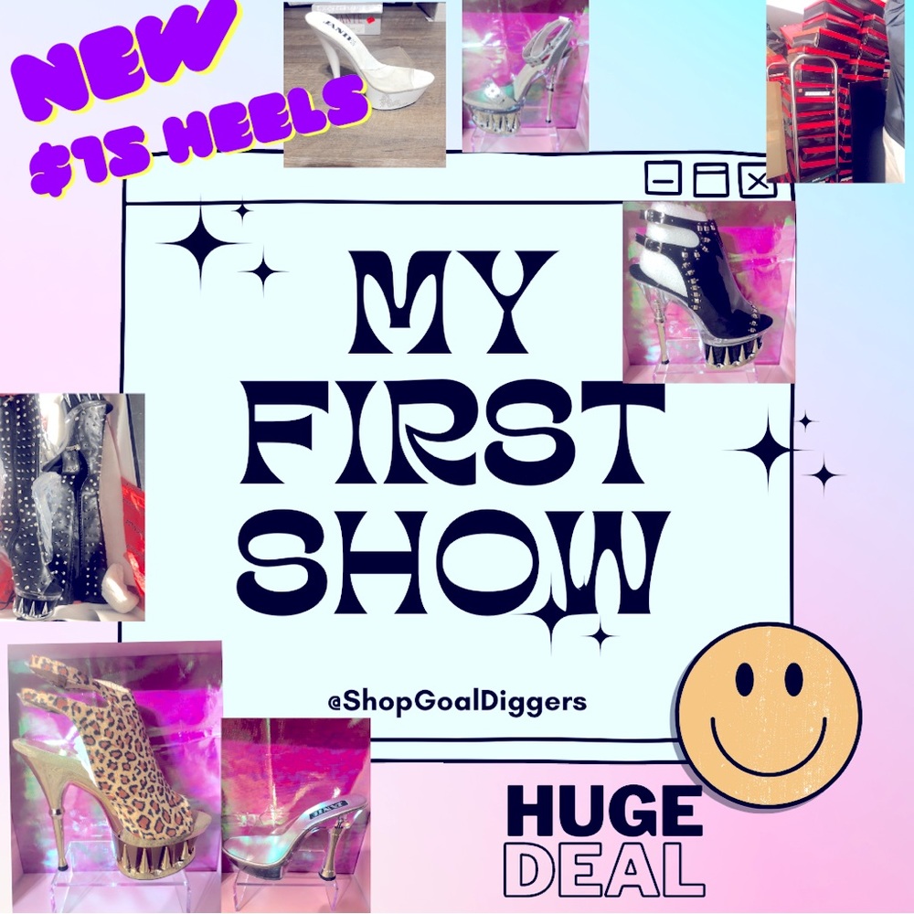 LIKE TO KNOW WHEN I’M LIVE🎉🥳🎉come get dibs on heels you like various sizes